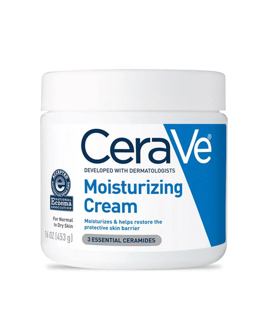 CeraVe Moisturizing Cream, Body & Face for Dry Skin, Hyaluronic Acid & Ceramides
