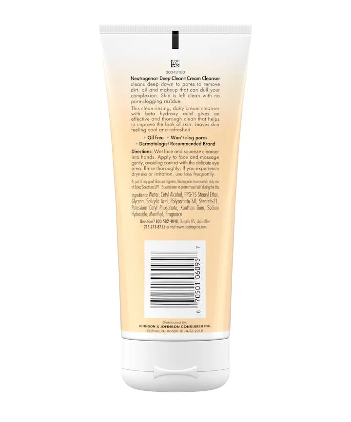Deep Clean® Cream Cleanser - alternate view